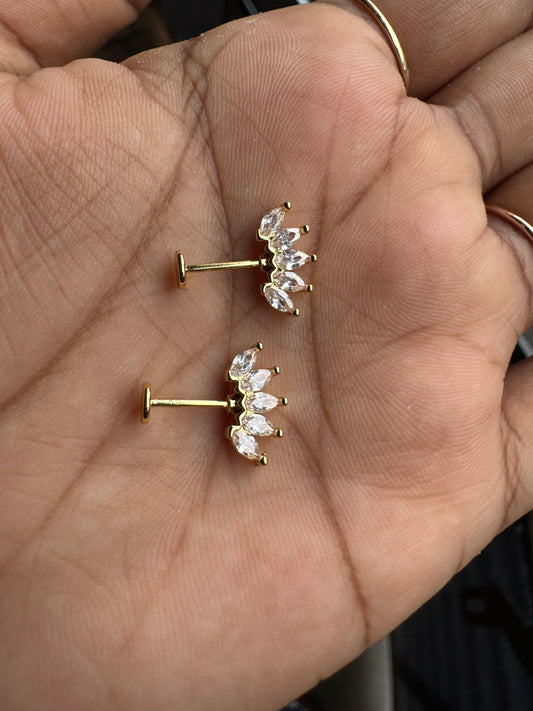 Crown Vertical Helix- Pair