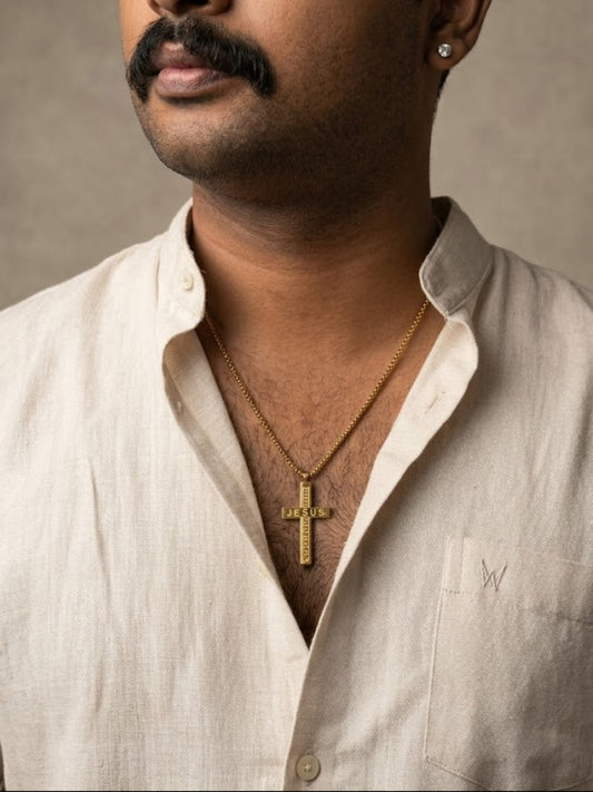 Divine Cross Pendant - Men's 03