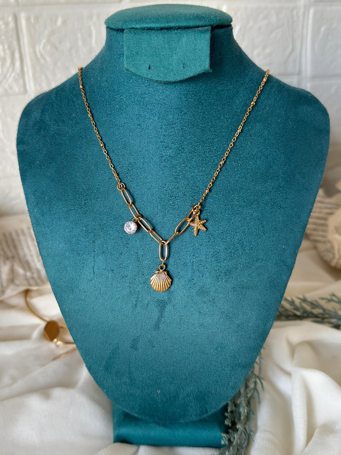 Golden Shore Trio Pendant