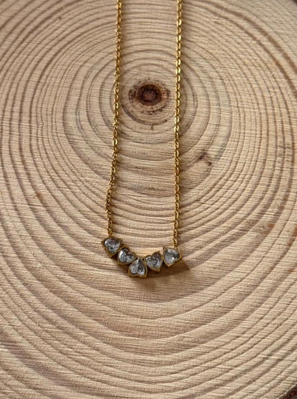 Golden Hearts Harmony Pendant