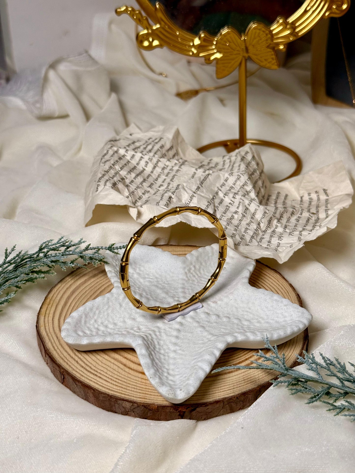 Bamboo Bangle Bracelets - Adult