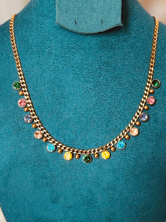 Multicolour Charm Necklaces Version 03