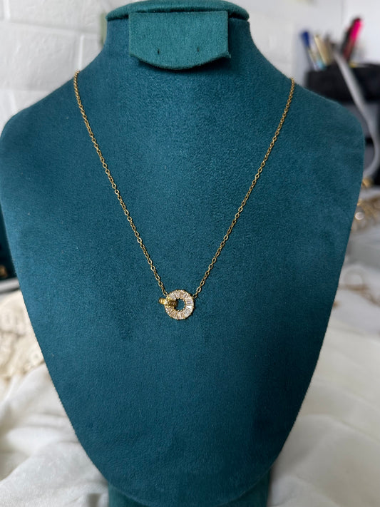 Golden Orbit Pendant