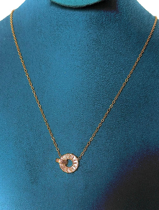Golden Orbit Pendant