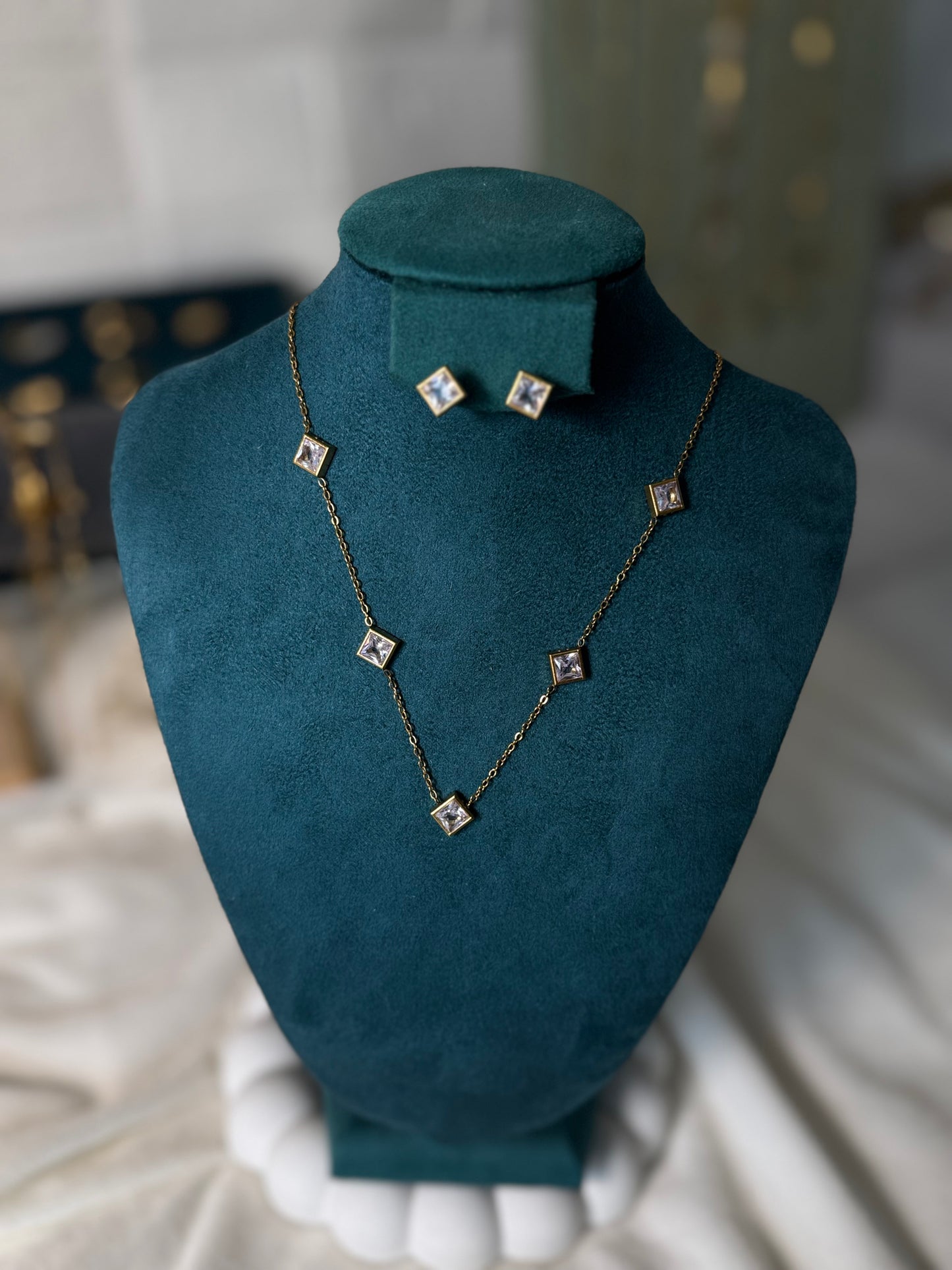 Square Glow Duo - White