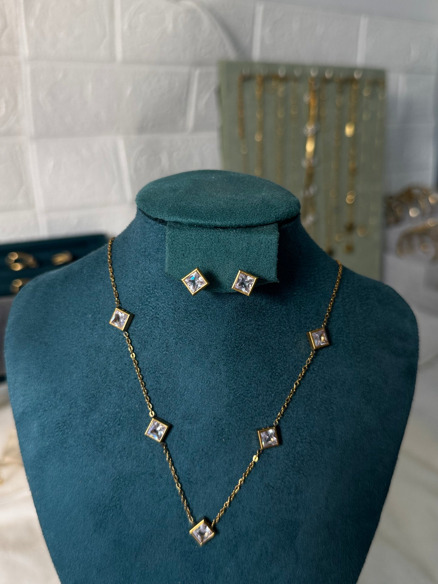 Square Glow Duo - White