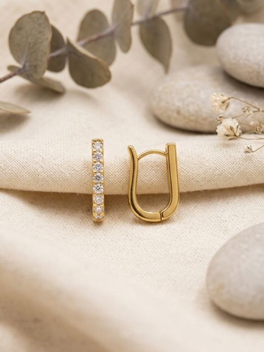 Crystal Box Hoop