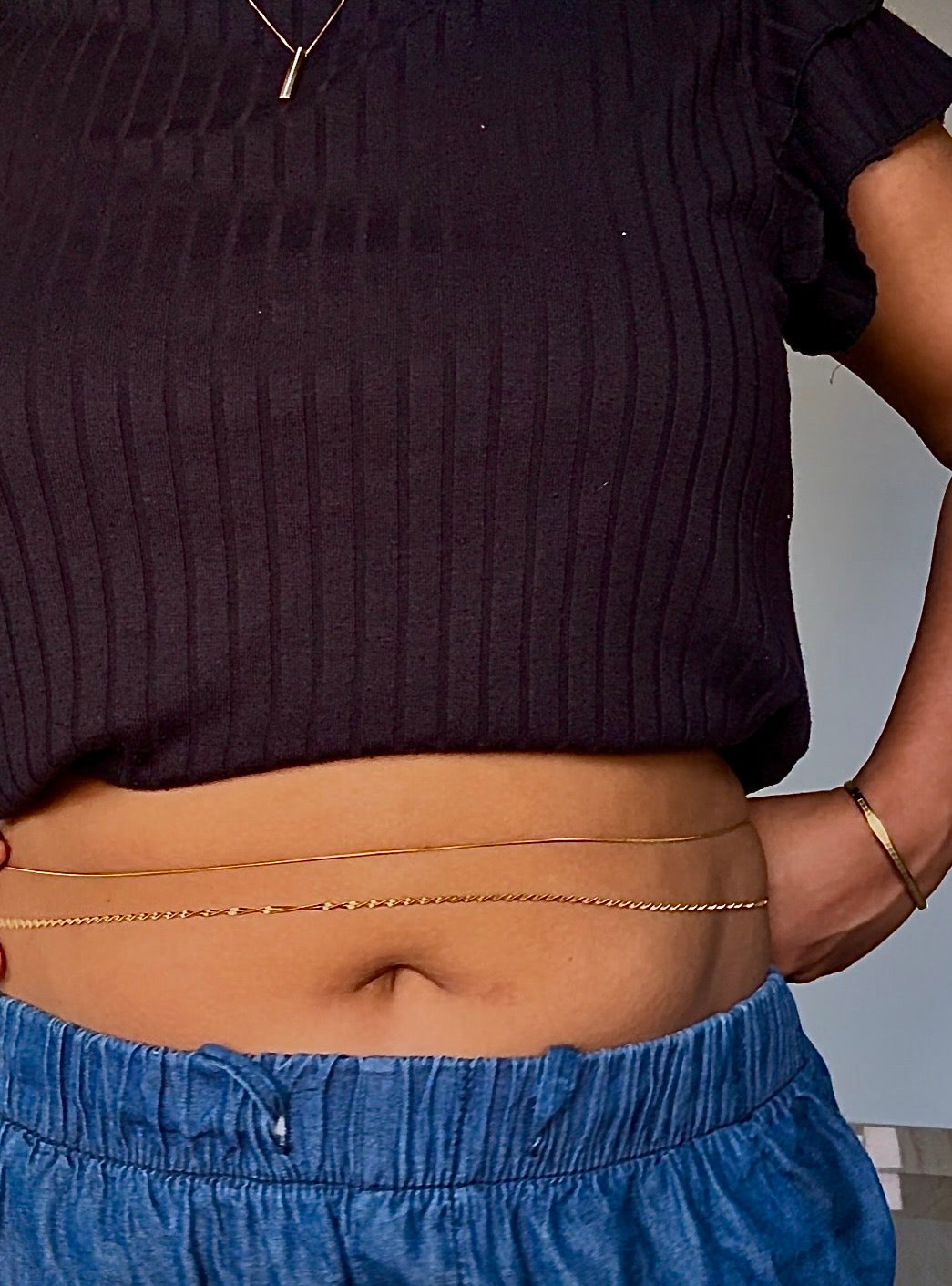 Swirl Hip Chain