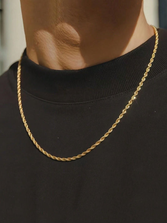 Twisted Rope Chain - Men’s