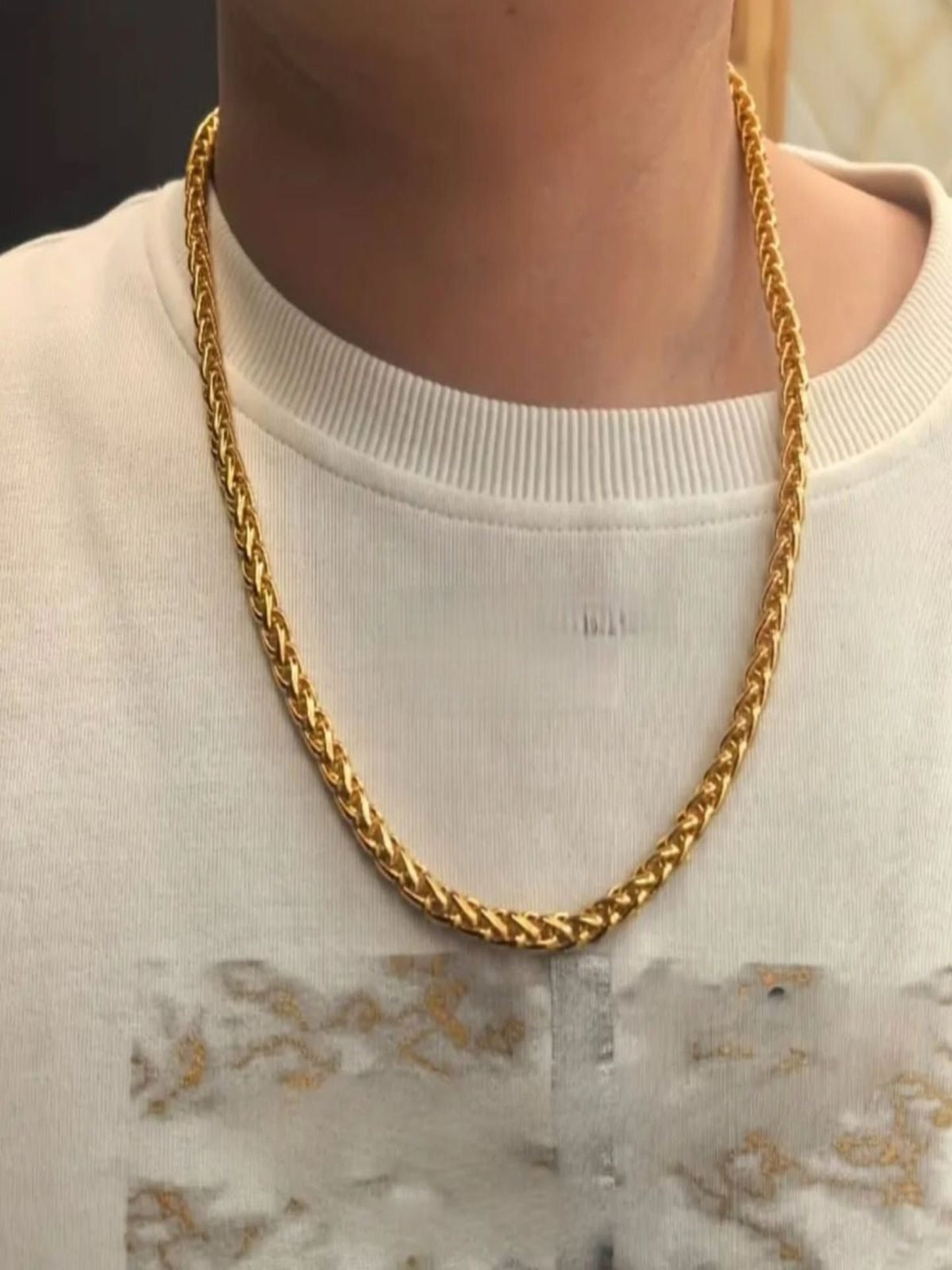 Wheat Link Chain - Men’s