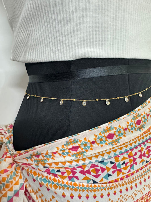 Sparkling Charms Hip Chain