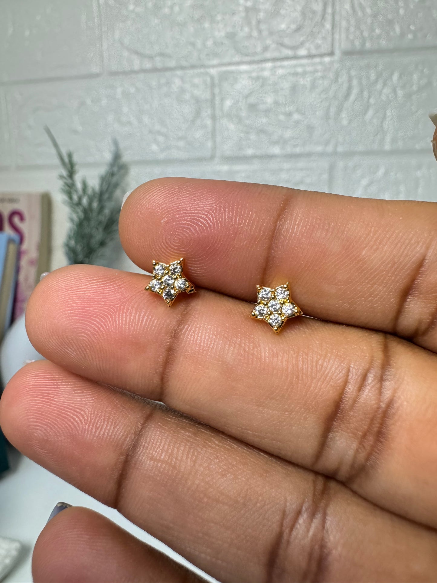 Sparkling Star _ Ball Back Stud 10