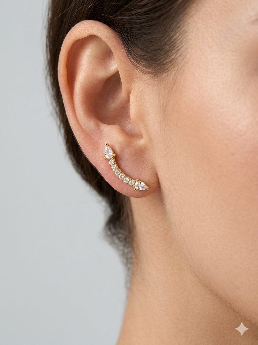Arrow Wave _ Ball Back Stud 09