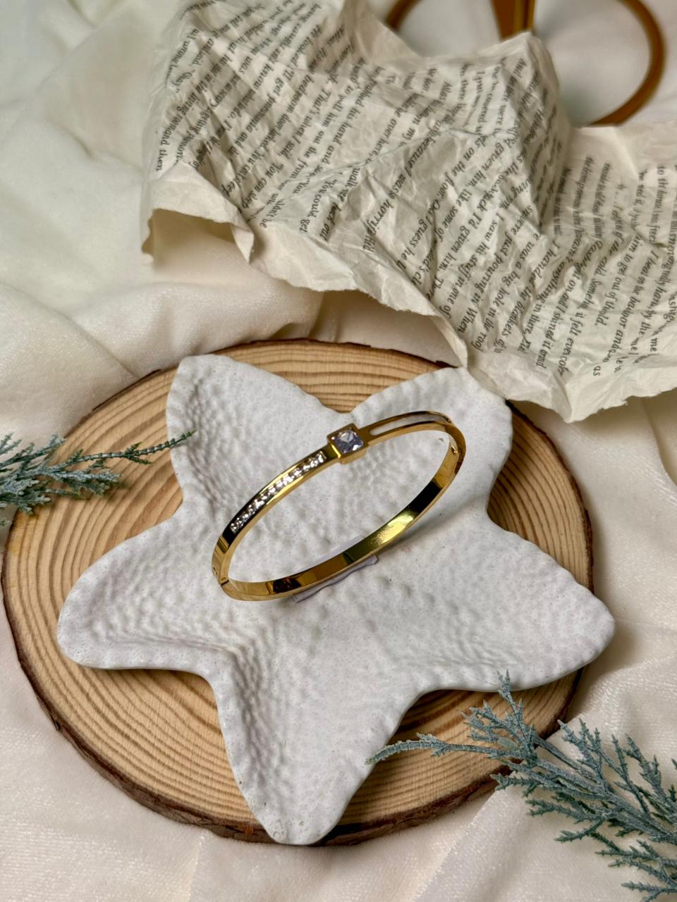 Crystal Crest Bangle