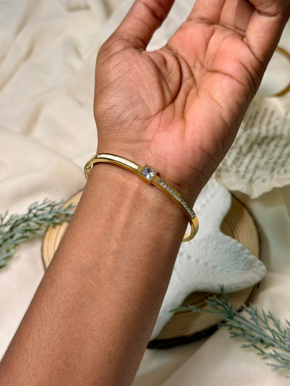 Crystal Crest Bangle