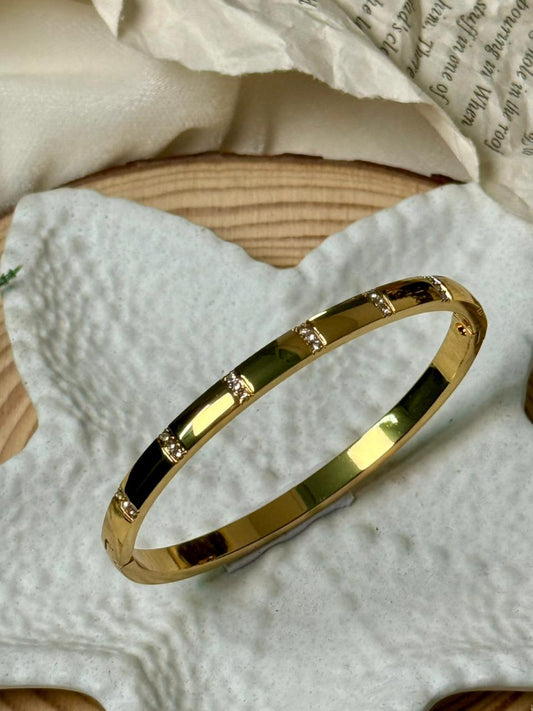 Golden Whisper Bangle