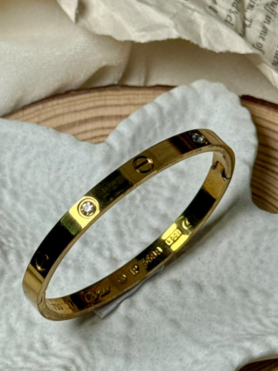 Cartier-inspired Bracelet Bangle