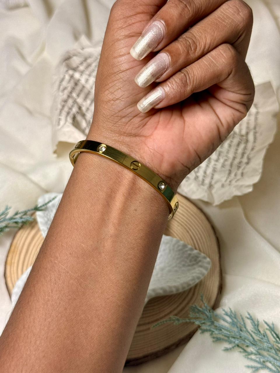 Cartier-inspired Bracelet Bangle