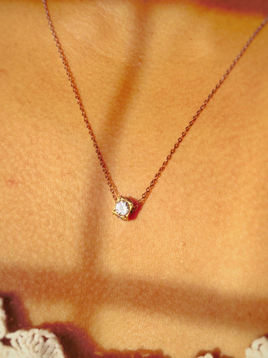 Hexagon Pendant Chain