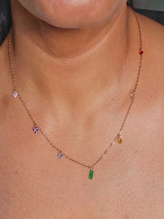 Tulips Charms Neck chain
