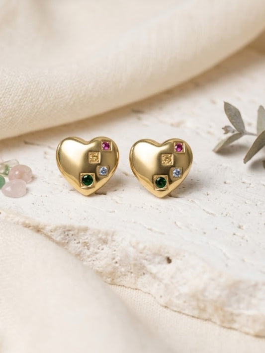 Golden Heart - Multicolor